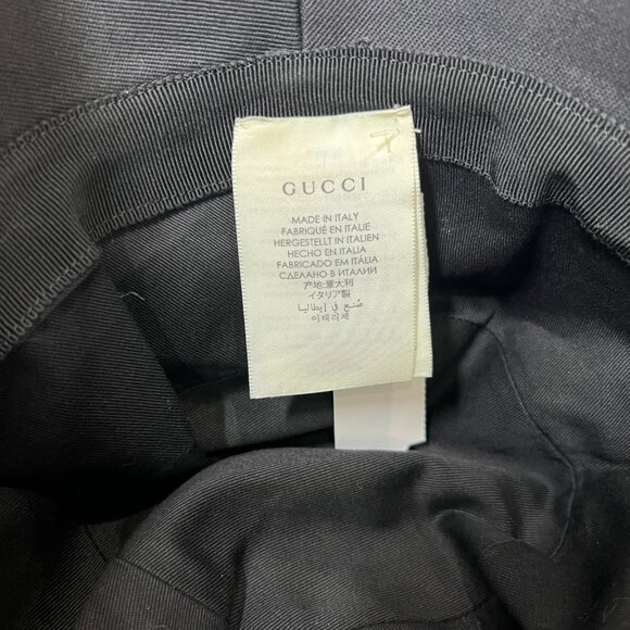 Gucci Black and Red Bucket Hat - Picture 9 of 10